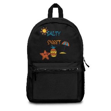 Discover Salty and sweet pineappleTropical Beach Backpacks