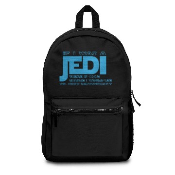 Discover If I Was A Jedi Backpacks