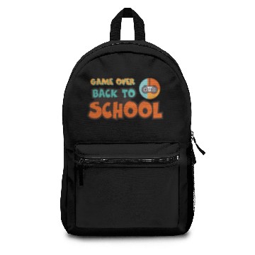 Discover Game Over Back To School Backpacks