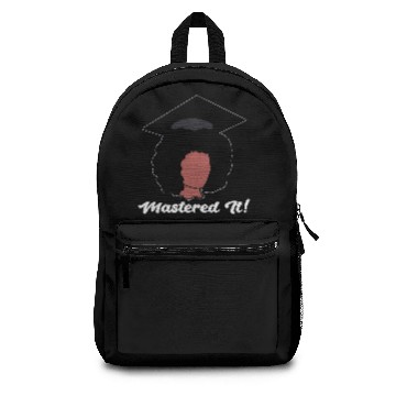 Discover Afro American Master Degree Mastered It Women Backpacks
