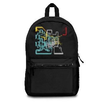 Discover Dan Flashes pattern cool tim robinson Backpacks