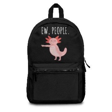 Discover Ew People Axolotl Backpacks