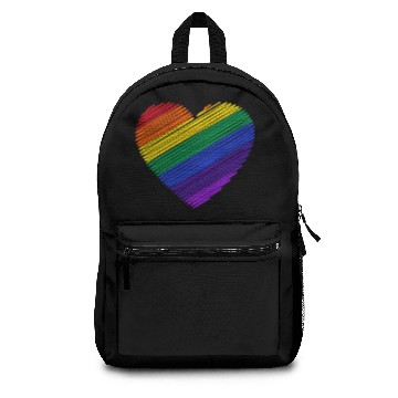 Discover Rainbow heart Backpacks