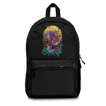 Discover koi fish Backpacks