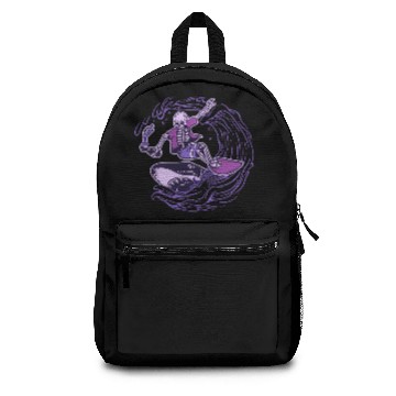 Discover Surfing Skeleton Halloween Backpacks