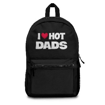 Discover I Love Hot Dads Backpacks