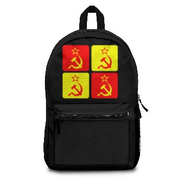 Discover Soviet Union Design with Hammer and Sickle Backpacks