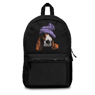 Discover cool orange dog Backpacks