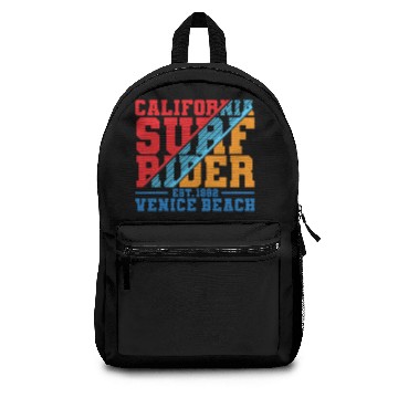 Discover California surf rider venice beach Backpacks