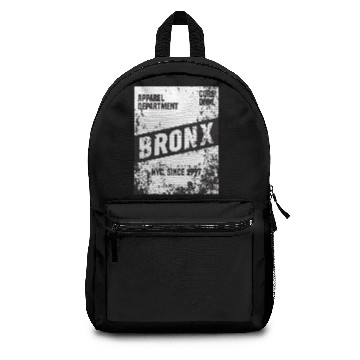 Discover Bronx typography Backpacks