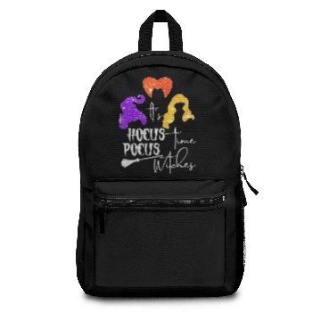 Discover Hocus Pocus time witches Backpacks