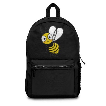 Discover Bee at the waving beekeeper beekeeping Backpacks