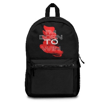 Discover I'm born to win Backpacks