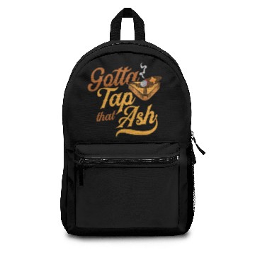 Discover Cigar Afficianado Gotta Tap That Ash Cigar Backpacks