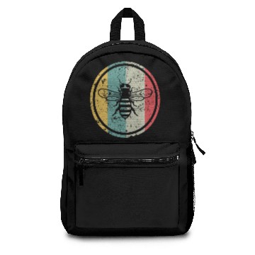 Discover Retro honey bee beekeeping vintage beekeeping Backpacks