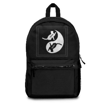 Discover Ying Yang Cat - Meow Backpacks