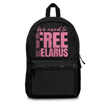 Discover Free Belarus Dictator Freedom Protest Democracy Backpacks