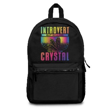 Discover Introvert Crystal Lover Backpacks