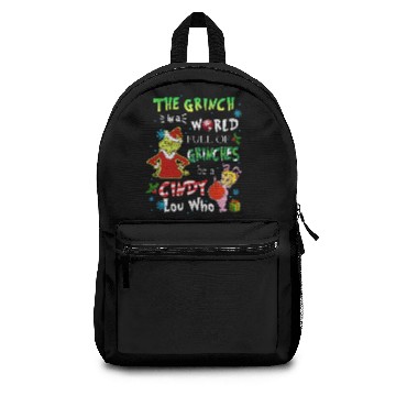 Discover funny character Ho Ho Ho Backpacks