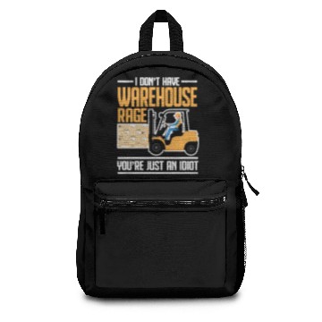 Discover Legendary Forklift Operator Retired Driver Backpacks