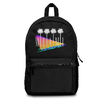 Discover Miami Florida Retro Style Backpacks