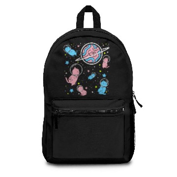 Discover Transgender Cat In Space Transgender Pride Backpacks