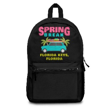 Discover Spring Break Florida Keys Apparel Backpacks