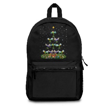 Discover Dragonfly Bird Christmas Tree Backpacks