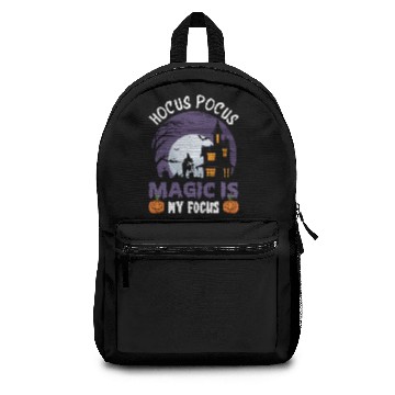 Discover Hocus Pocus Magic Is My Focus Backpacks