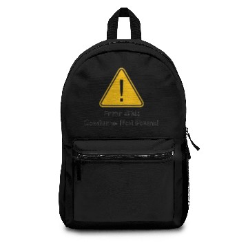 Discover error 404 costume not found Backpacks