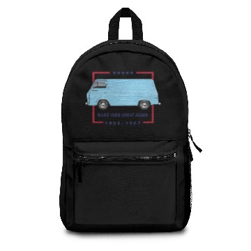 Discover Great Again Light Blue Backpacks