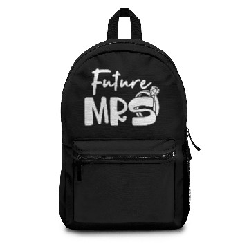 Discover Future Mrs Engagement Wedding Soon to be Bride Backpacks