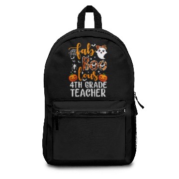 Discover Faboolous 4th Grade Teacher Spooky Teacher Backpacks