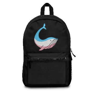 Discover Trans Pride Whale Transgender Pride Backpacks