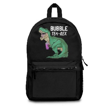 Discover Dinosaur Bubble Tea Rex Bobasaurus Boba Milk Tea D Backpacks