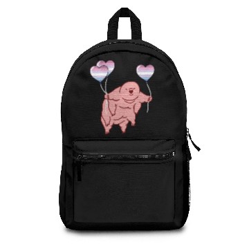 Discover Tardigrade Balloon Bigender Pride Backpacks
