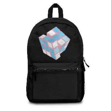 Discover Transgender Pride Twisting Puzzle Cube Backpacks