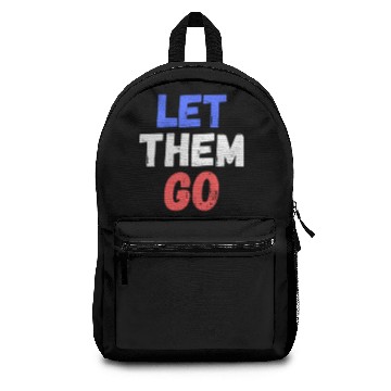 Discover let them go Backpacks
