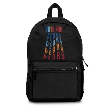 Discover VOTE FOR PEDRO Backpacks