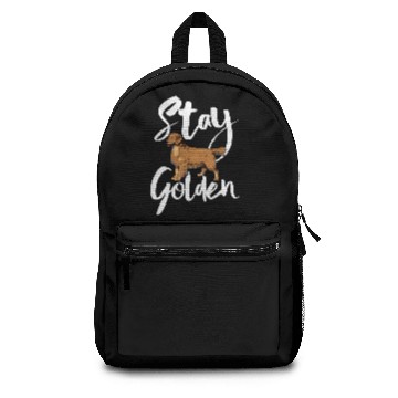 Discover Stay Golden Retriever Backpacks