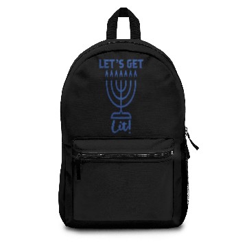 Discover Let's Get Lit Hanukkah Backpacks