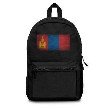 Discover Mongolia Flag Backpacks