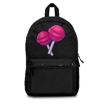 Discover Lollipop candy pink Backpacks