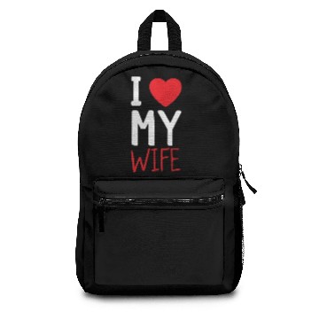 Discover I Love My Wife Backpacks
