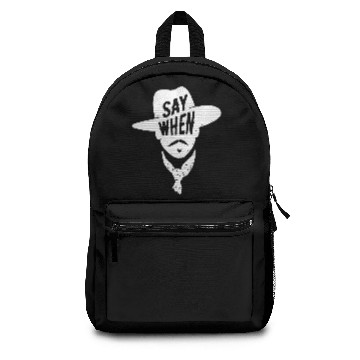 Discover Doc Holliday Say When Backpacks