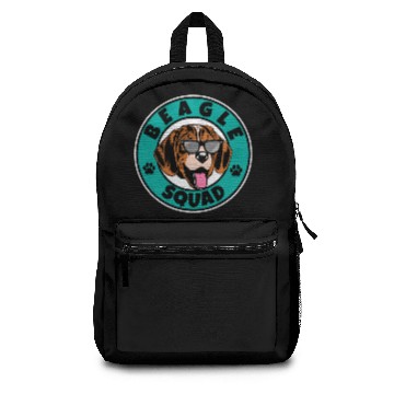 Discover Beagle Squad I Dog Lover I Beagle Backpacks