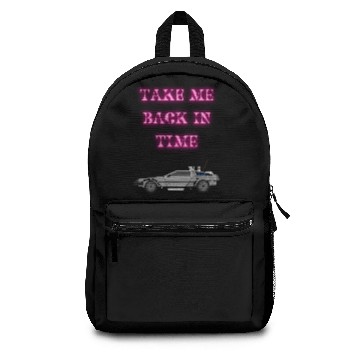 Discover Take Me Back In Time Delorean Time Travel Past Backpacks