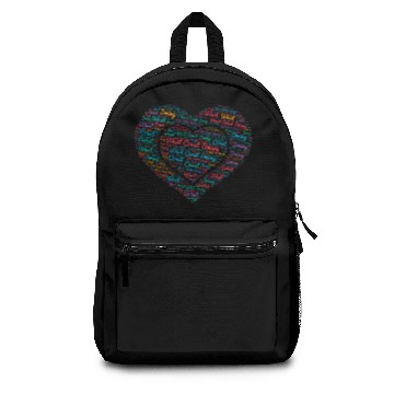 Discover West Coast Swing Dance Heart Backpacks