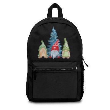 Discover Three Gnomes and a Christmas Tree Backpacks