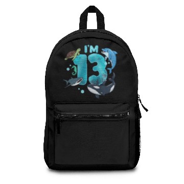 Discover 13th Birthday Under the Sea Backpacks